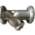 CF8m Flange End-Y-Strainer avec acier inoxydable RF